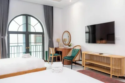 Twin Room with Private Bathroom — Misaki Tan Son Nhat Airport - Vietjet air Terminal 1 & 2 - free parking